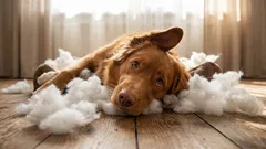 Warum Hunde ihr Bett zerkauen: Du denkst, er benimmt sich schlecht – dabei schreit er nach Hilfe